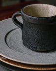 Mishim Pottery | Fractal rim plate M (hibi)