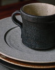 Mishim Pottery | Fractal rim plate S (hibi)