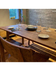 WHISKY OAK DINING TABLE