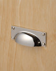 toolbox | Cast Iron Kitchen Handle - Square Cup