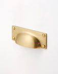 toolbox | Cast Iron Kitchen Handle - Square Cup
