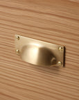 toolbox | Cast Iron Kitchen Handle - Square Cup