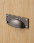 toolbox | Cast Iron Kitchen Handle - Square Cup