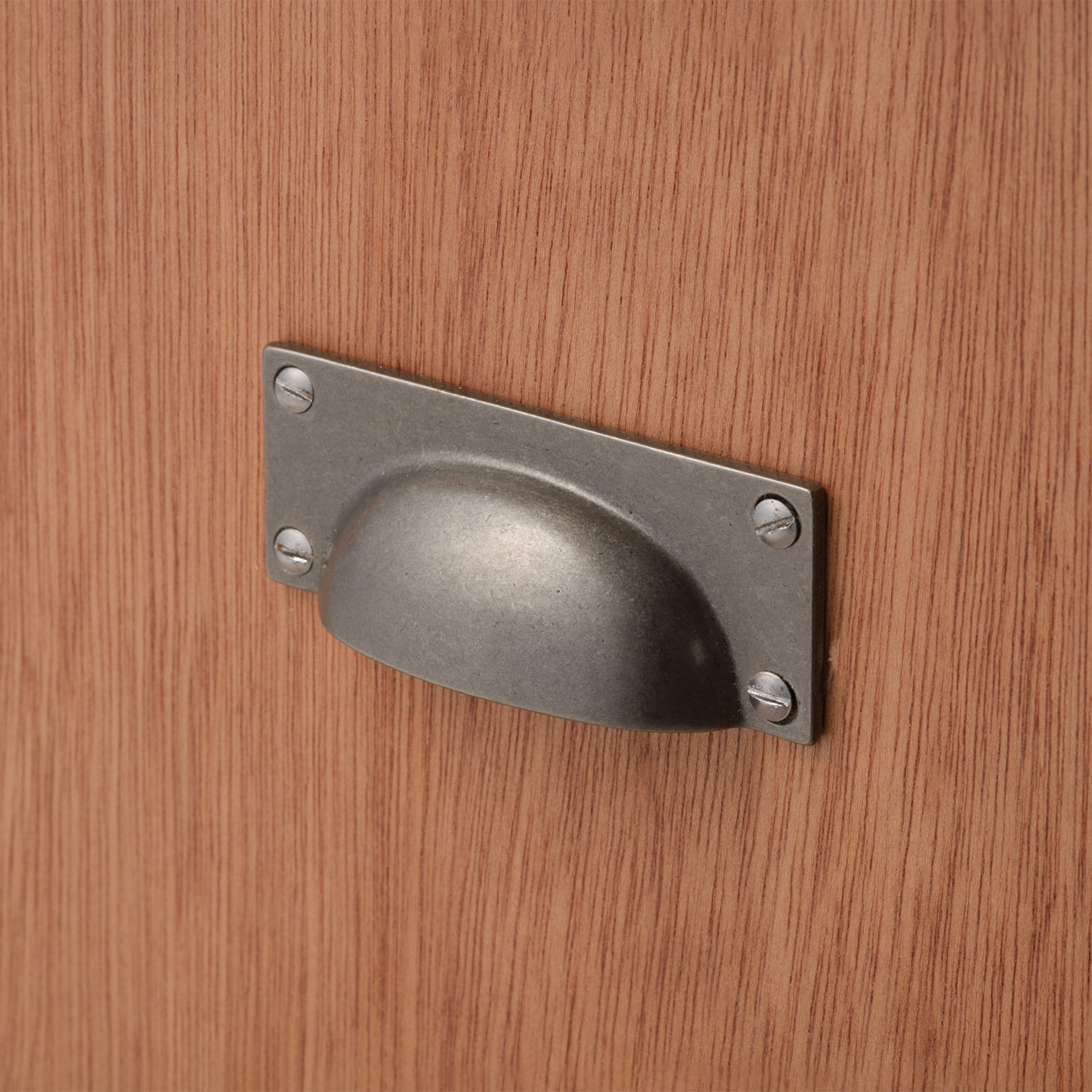 toolbox | Cast Iron Kitchen Handle - Square Cup
