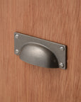 toolbox | Cast Iron Kitchen Handle - Square Cup