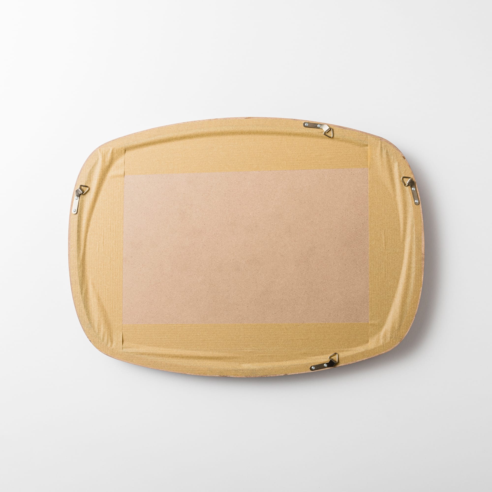 toolbox | Wooden Round Mirror