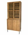 CADEAL Book Case / glass door