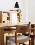 RIPOSO WOOD BACK SIDE CHAIR