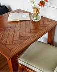 WARNER DINING TABLE-S   ( HERRINGBONE / STANDARD )