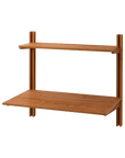 toolbox | Wooden Shelving Desk Set with Painted Finish