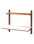 toolbox | Wooden Shelving Desk Set with Melamine Finish
