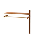 toolbox | Wooden Shelving and Brass Hanger Pipe Set