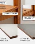 toolbox | Wooden Shelving Desk Set with Melamine Finish