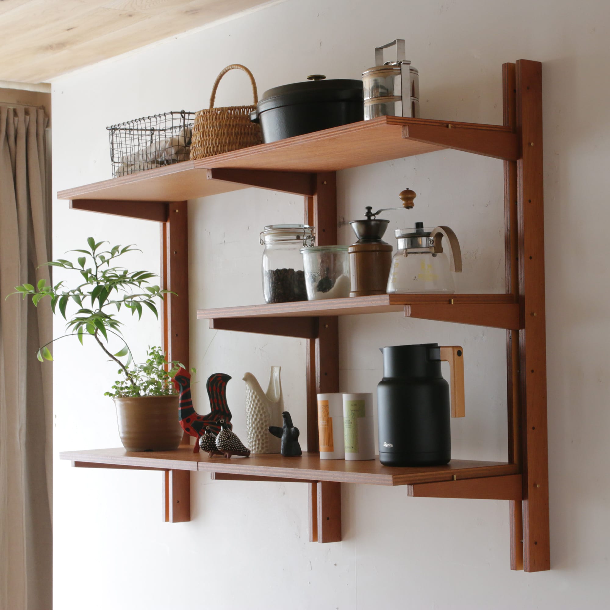 toolbox | Wooden Shelving Shelf Set W900