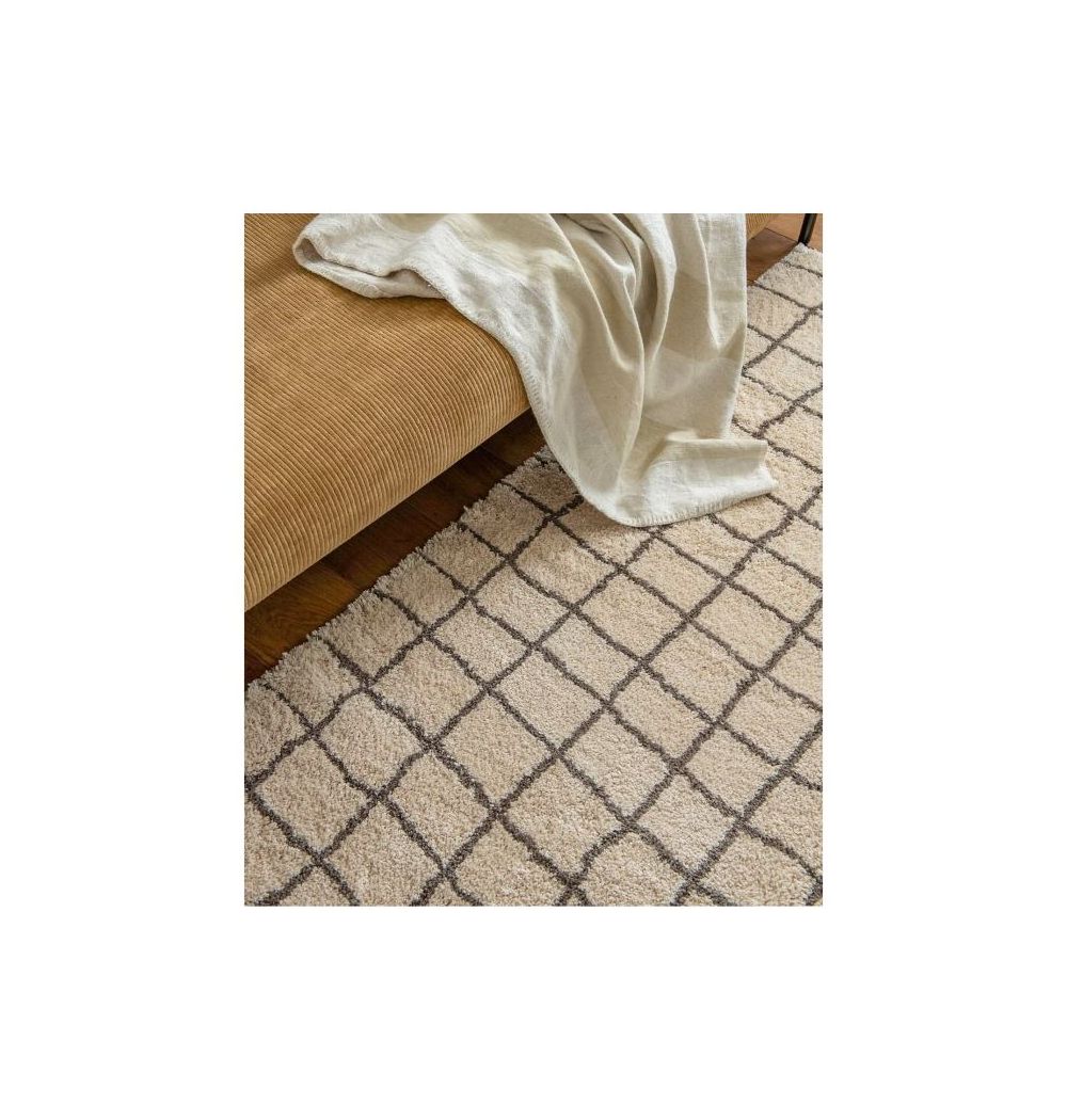 GRID RUG / NATURAL