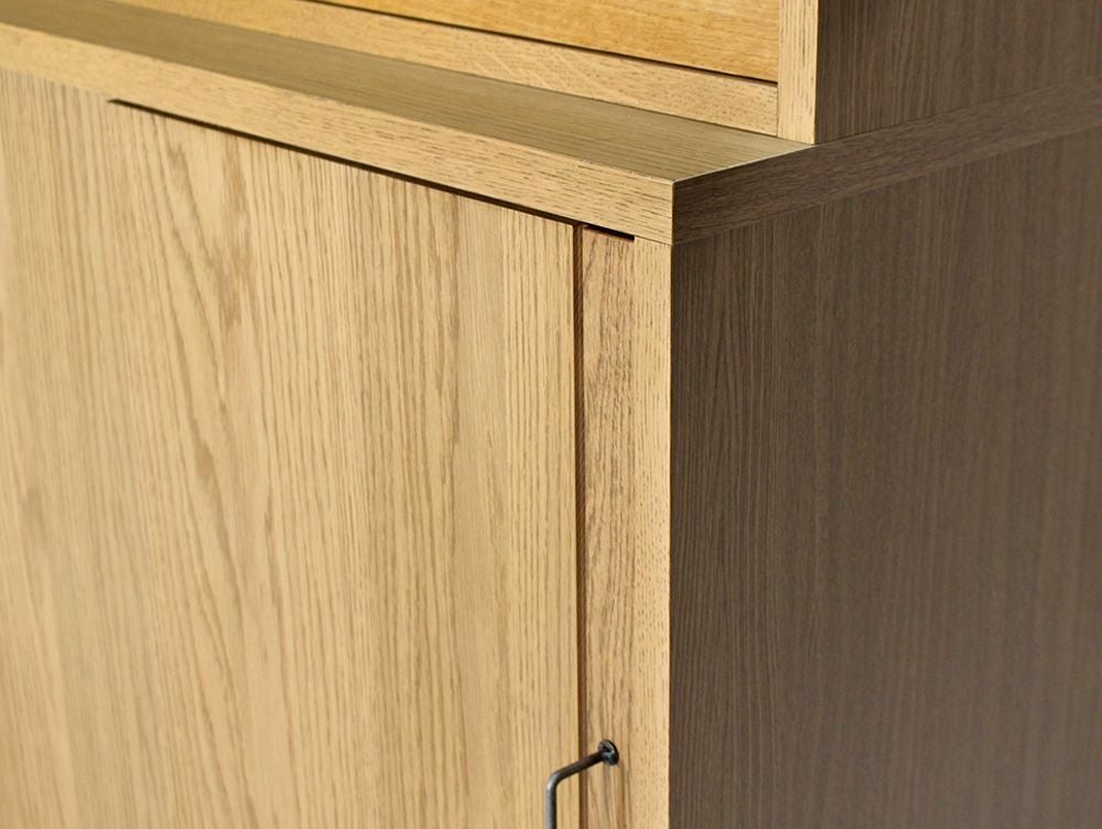 CADEAL Book Case / glass door