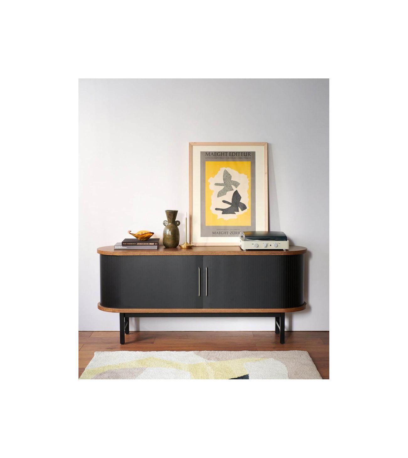 ANOR SIDE BOARD (BLACK)