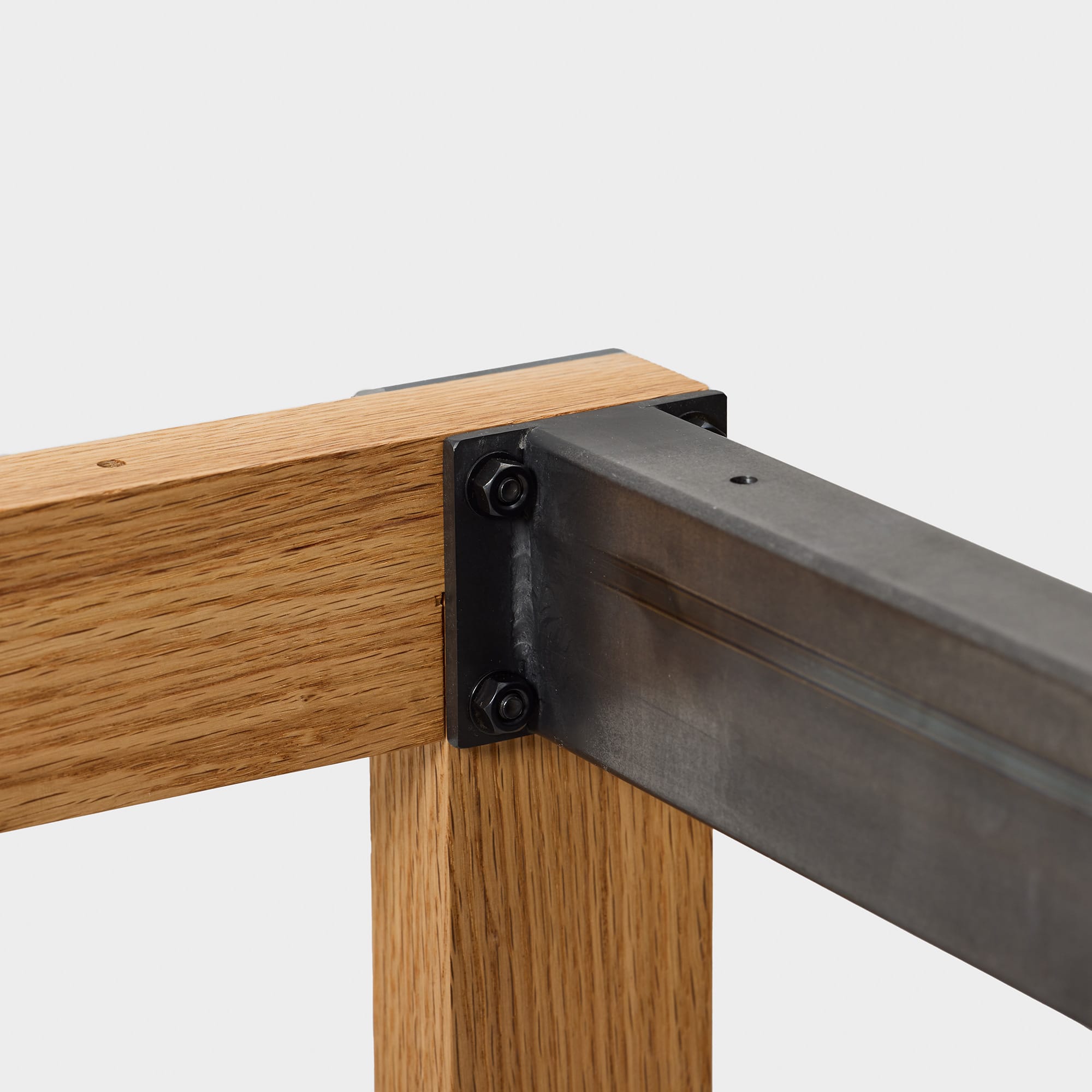 toolbox | Wooden and Iron Table Legs with Side Panels