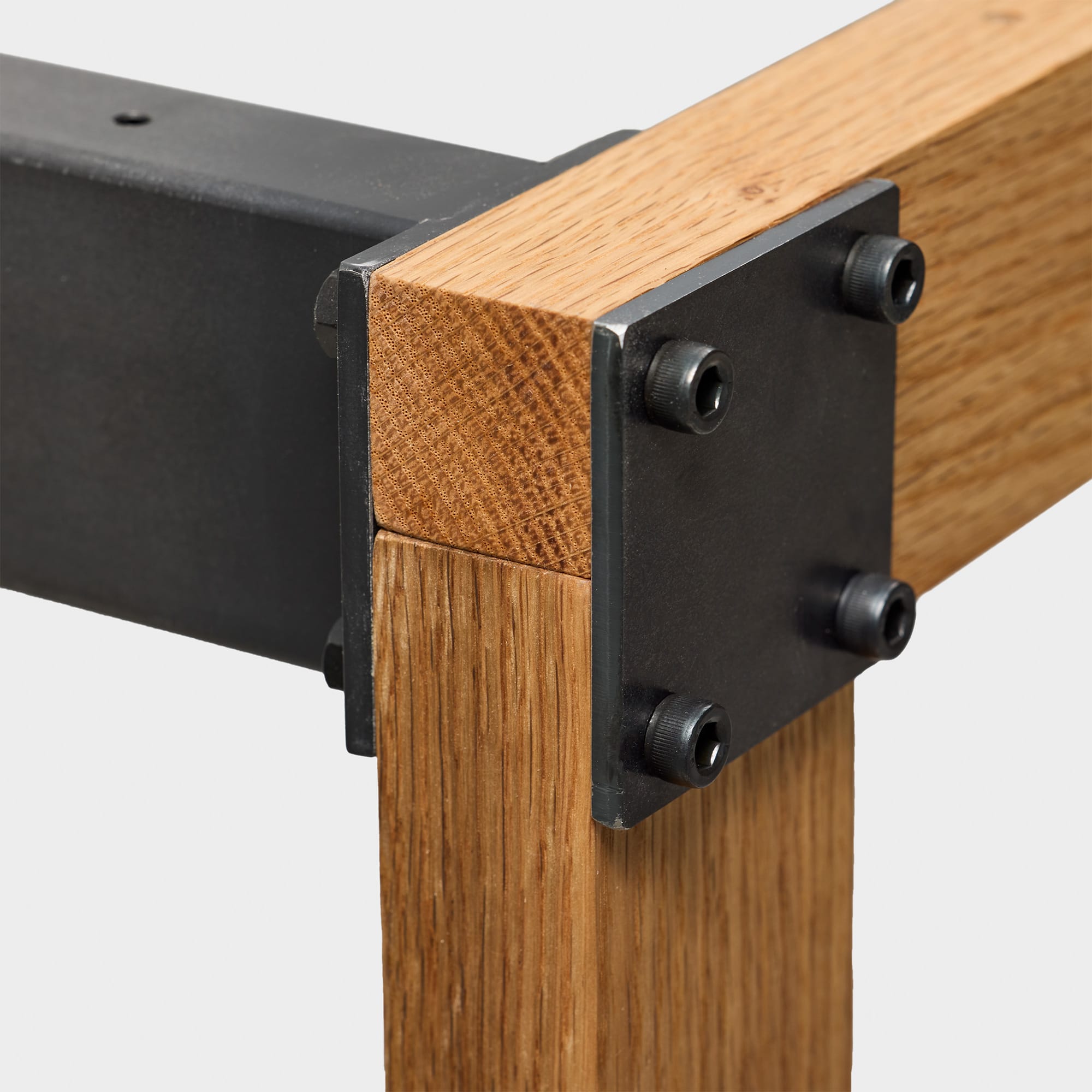 toolbox | Wooden and Iron Table Legs with Side Panels