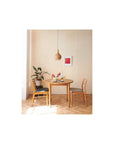 AROS DINING CHAIR / NATURAL / BROWN