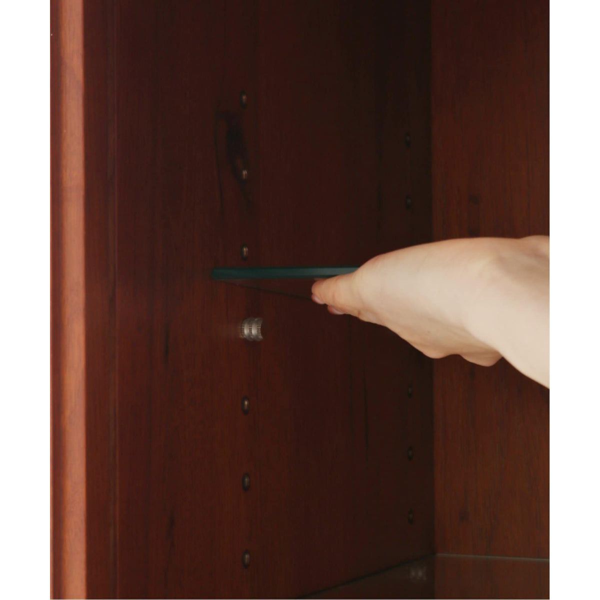BROOKS SMALL GLASS SHELF