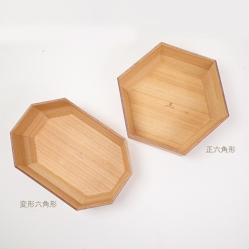 Yamato | Wooden Hexagon Bread Case Container