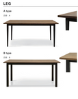 BUDDY DINING TABLE D850