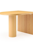 PORTO DINING TABLE SMALL - NATURAL / BROWN