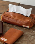Tissue Box Case - Chestnut