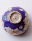 虚空蔵窯 | A cup of Violet Flower Urara
