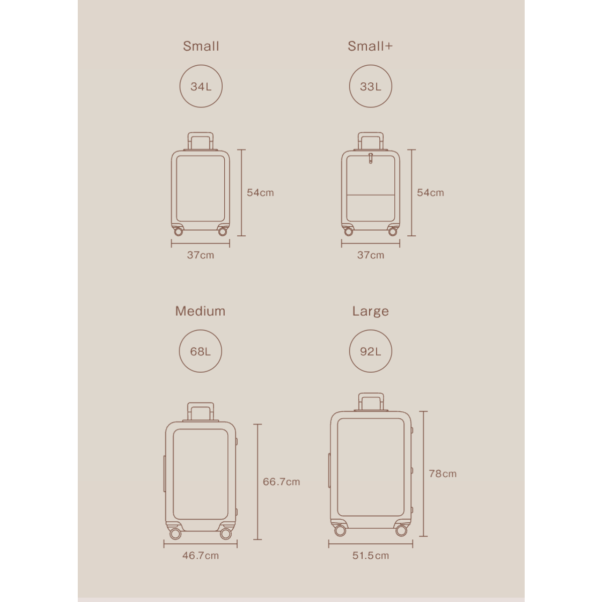 moln行李箱 (預訂) | moln Luggage (Pre-Order)