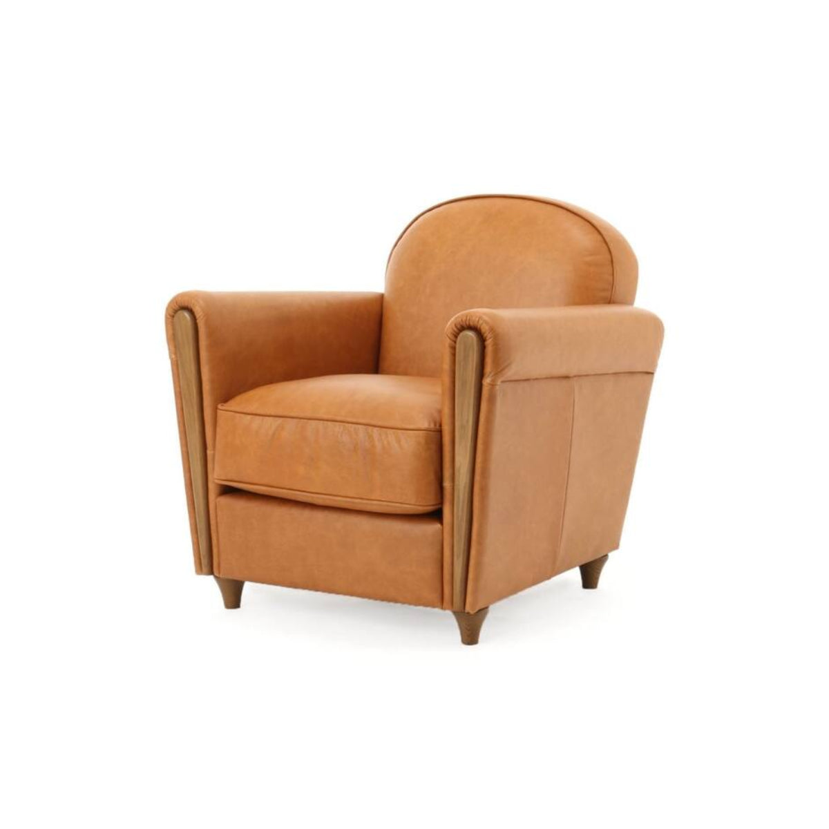 OAKS CLUB CHAIR (CRACK / SMOOTH)