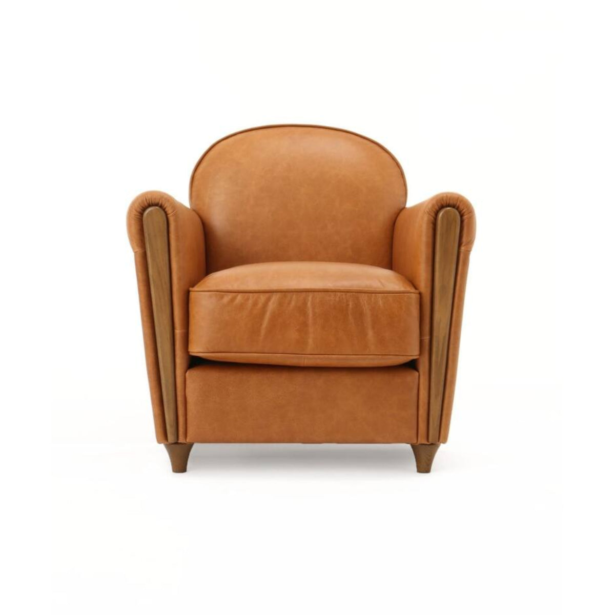 OAKS CLUB CHAIR (CRACK / SMOOTH)