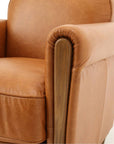OAKS CLUB CHAIR (CRACK / SMOOTH)