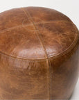 OAKS LEATHER STOOL