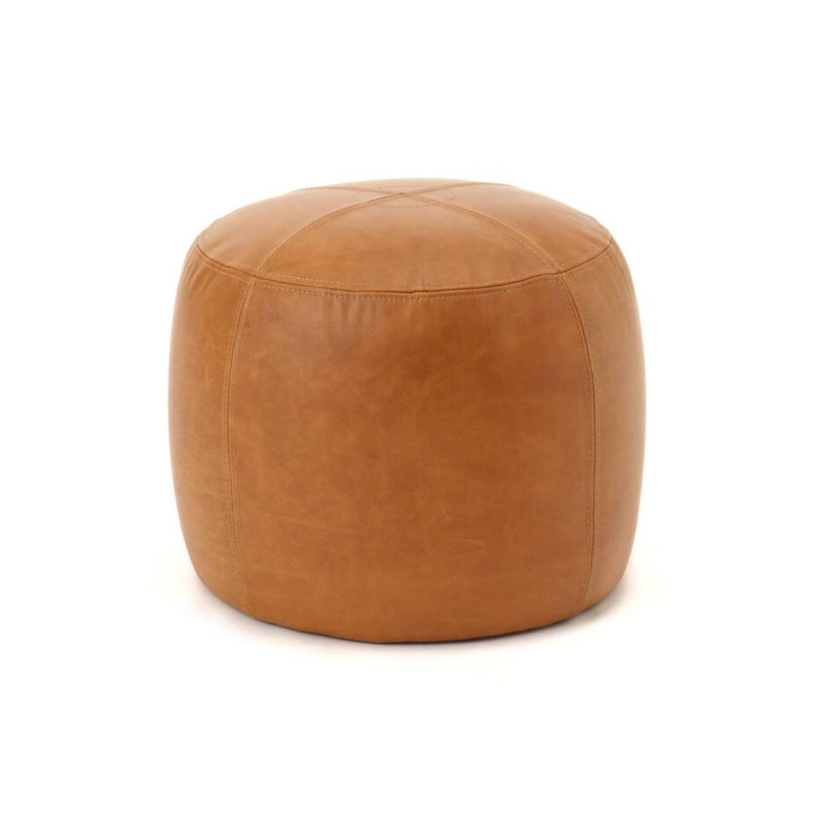 OAKS LEATHER STOOL