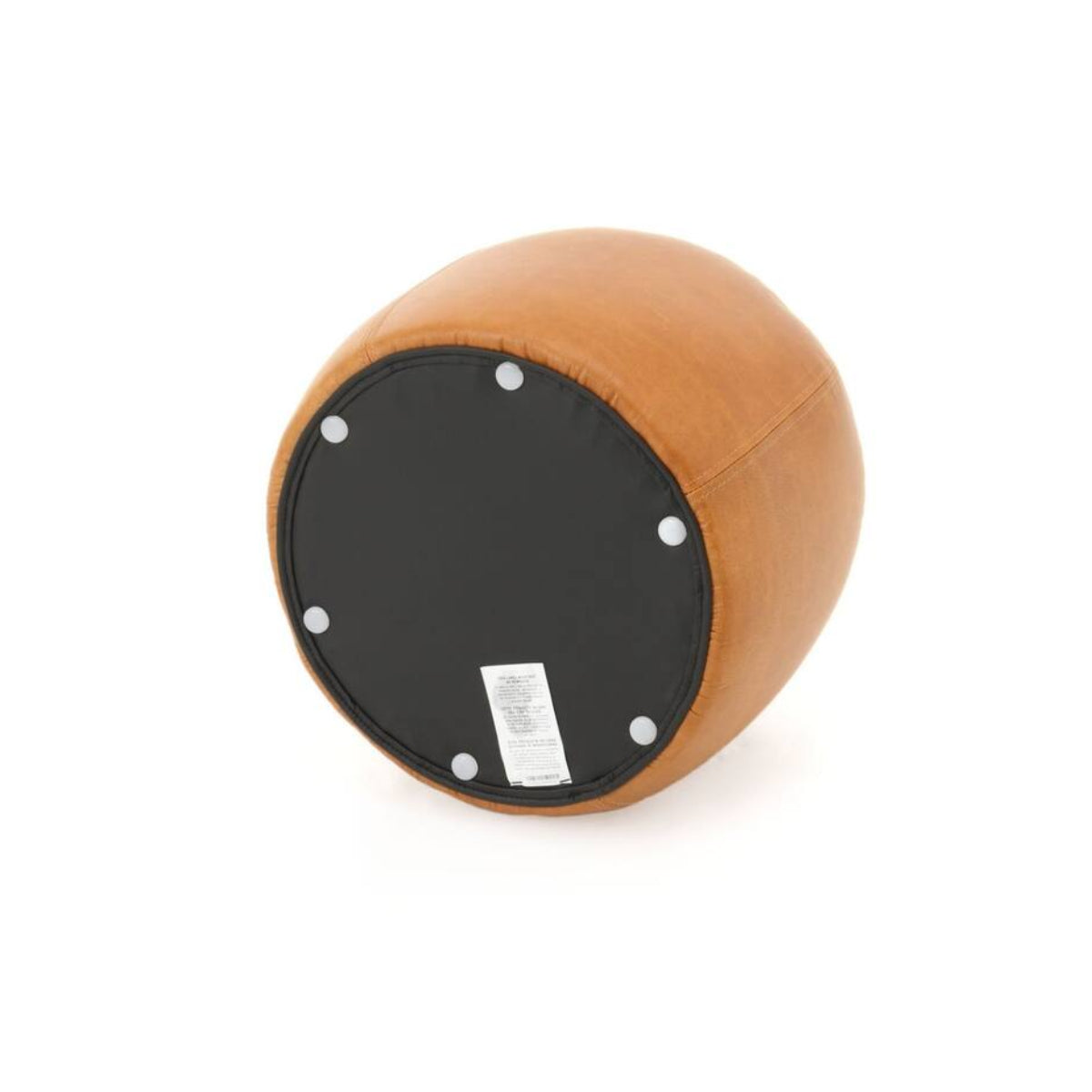 OAKS LEATHER STOOL