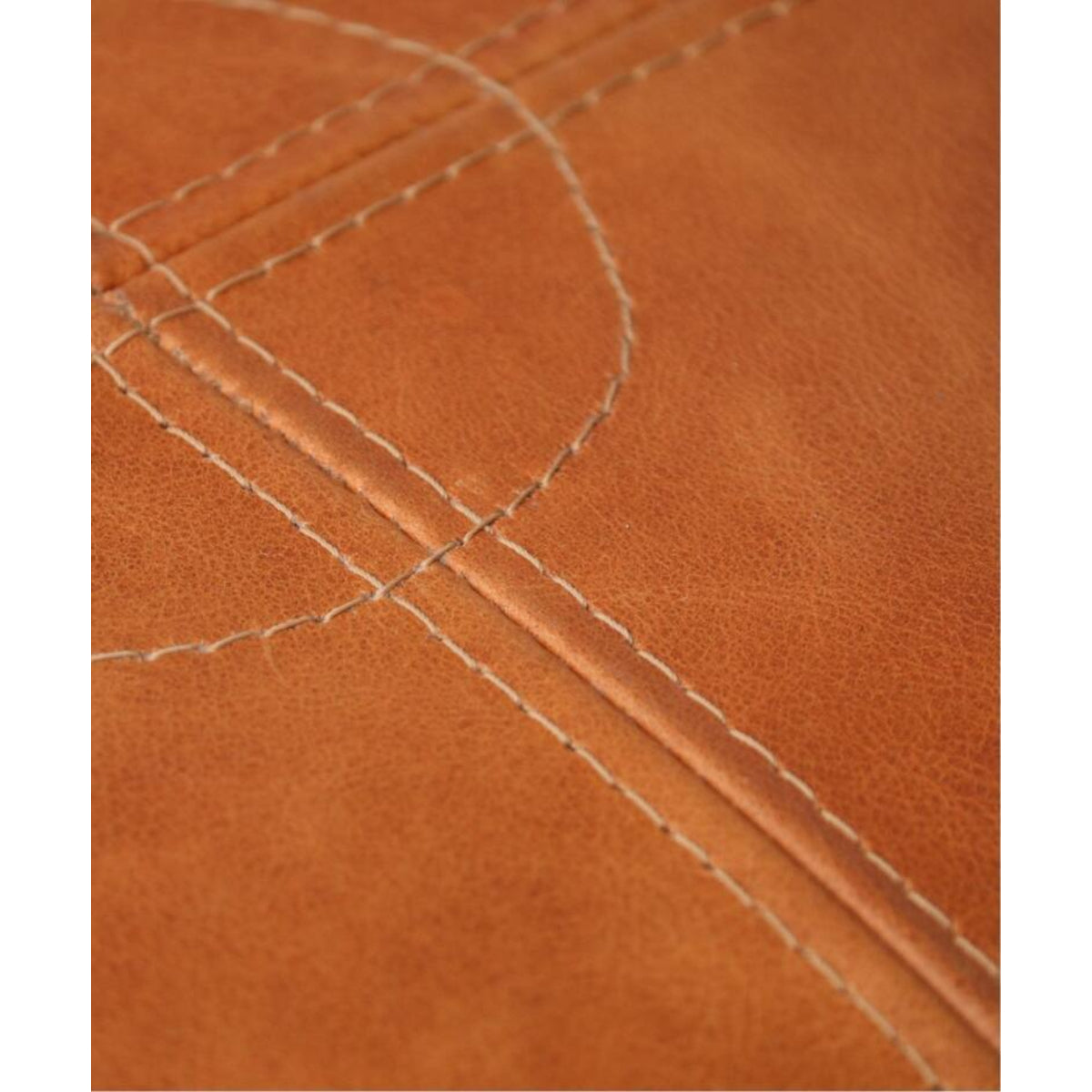 OAKS LEATHER STOOL