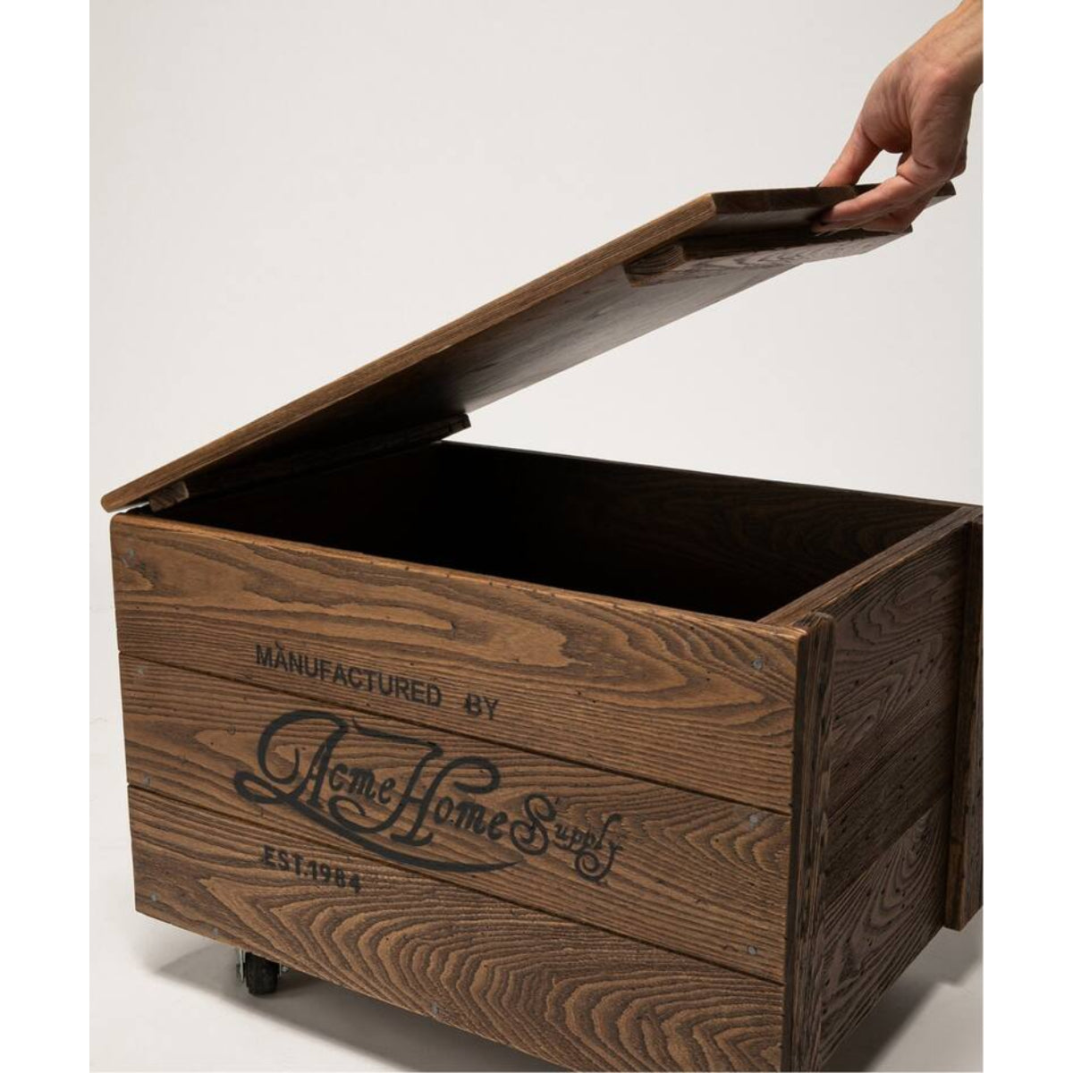 IRVIN CRATE BOX W/ CASTERS