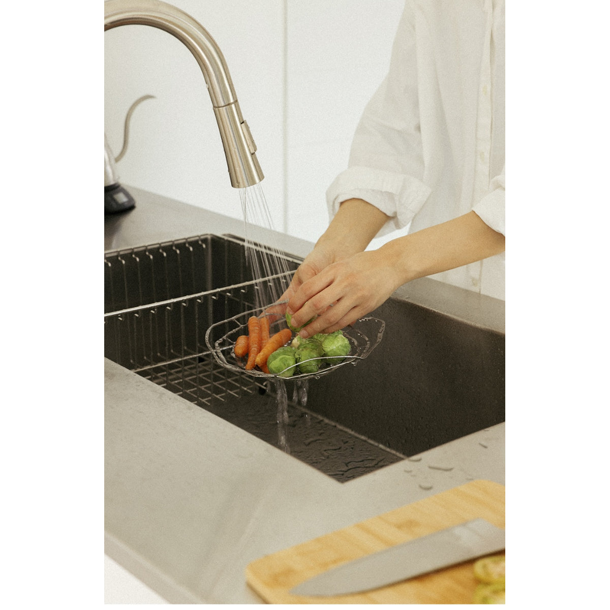 HOOK | Stainless Flex Basket - Oval