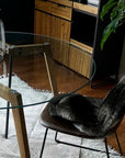 G-knot Glass Table 1200 round