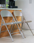 TUBULAR STEEL FOLDING CHAIR
