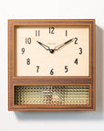 INTERZERO | COURT PENDULUM Clock Walnut