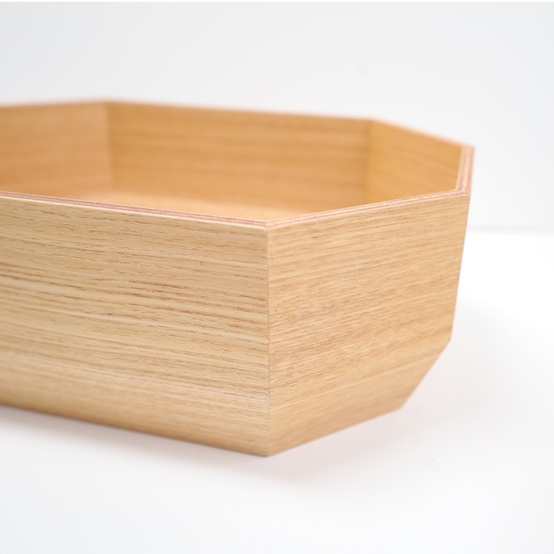 Yamato | Wooden Hexagon Bread Case Container