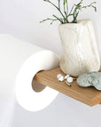 toolbox | Wooden Paper Holder with Shelf