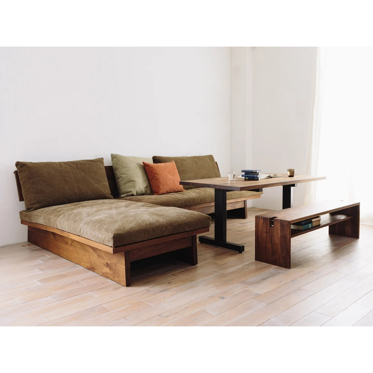 FREX WOOD SOFA W1260