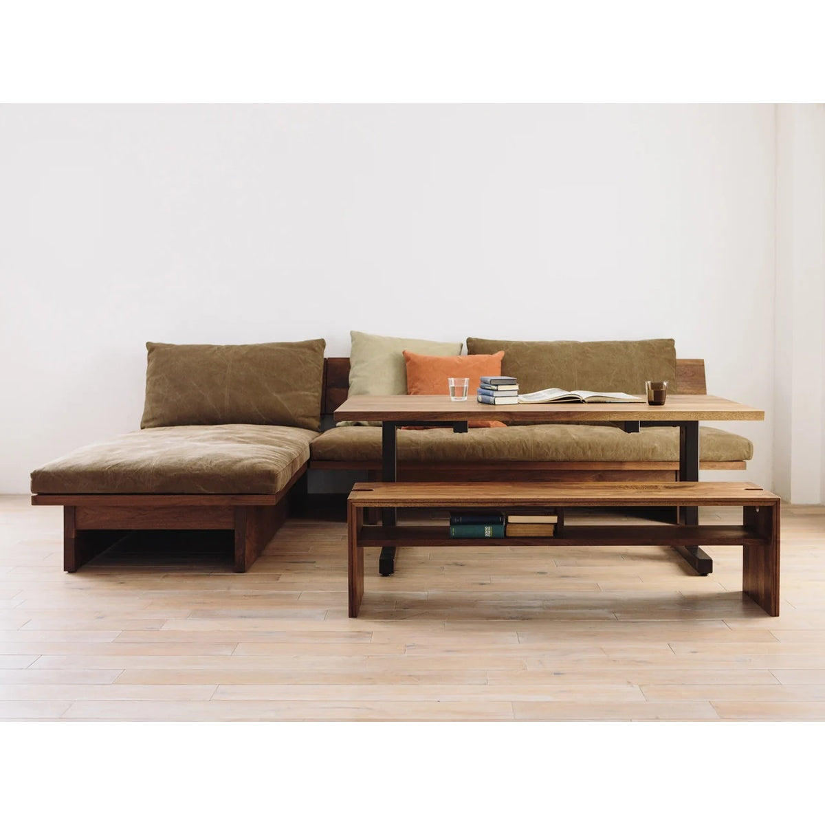 FREX WOOD SOFA W1260