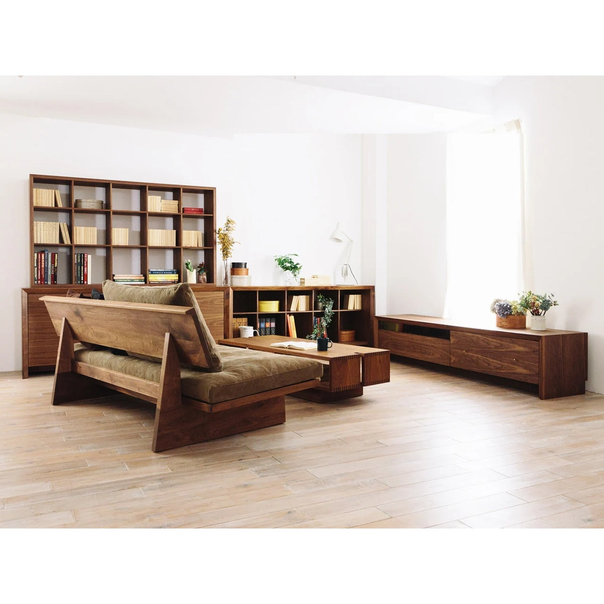 FREX WOOD SOFA W1260
