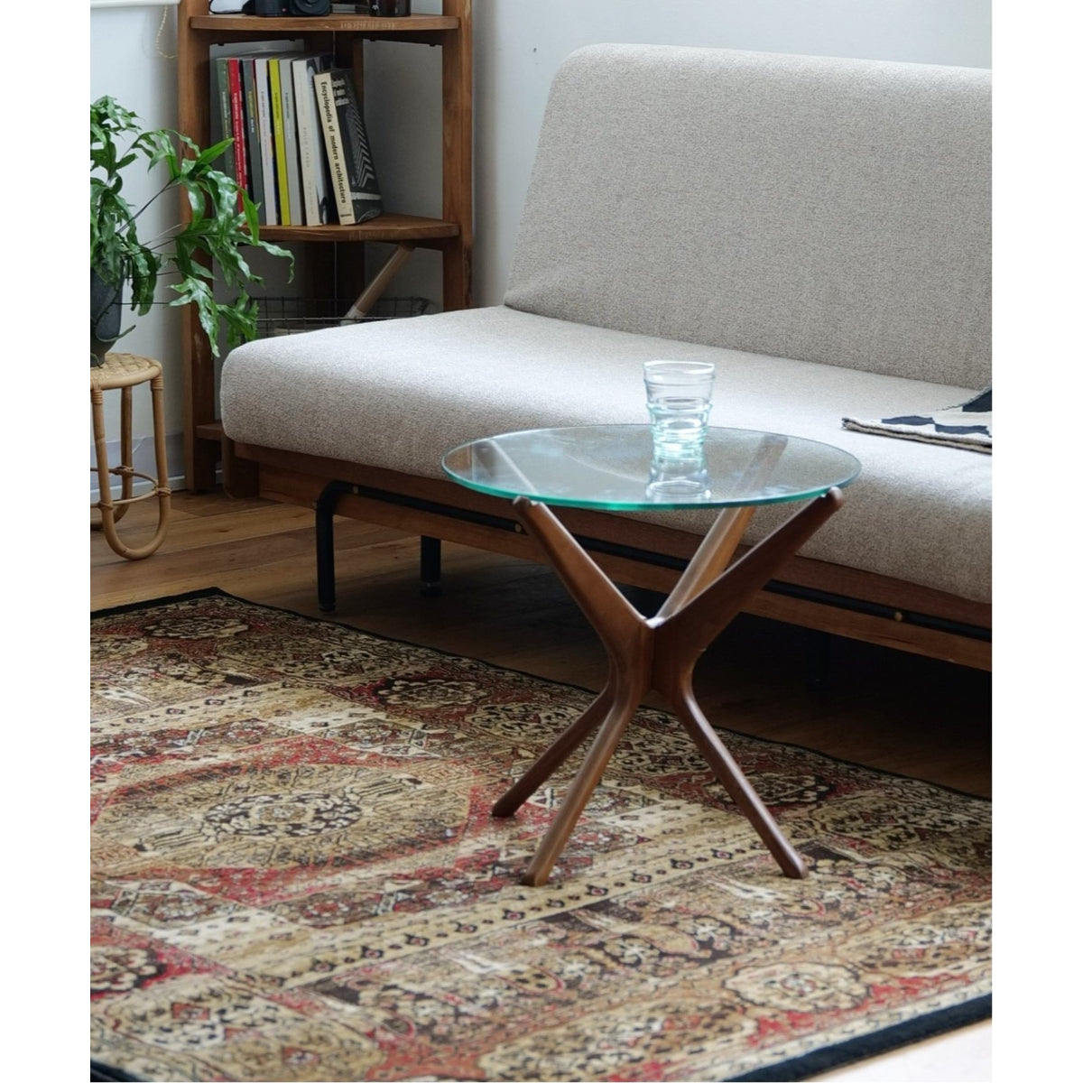 TRESTLES SIDE TABLE