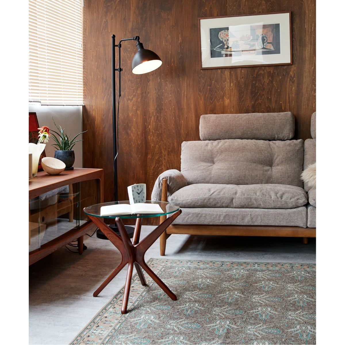 TRESTLES SIDE TABLE